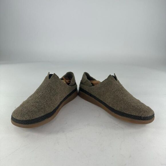 Chaco Revel Felt Slippers US 11 Women's Brown Slip-On Shoes - Picture 12 of 13
